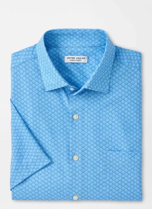 Clamming Performance Poplin Sport Shirt