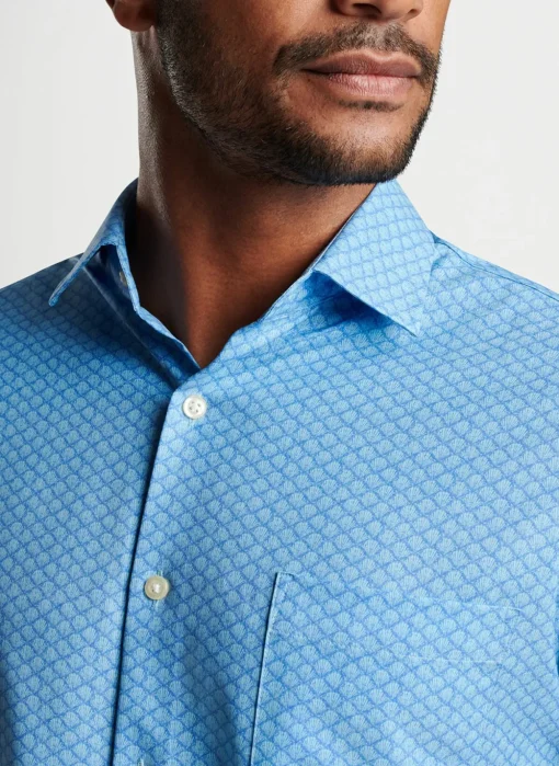 Clamming Performance Poplin Sport Shirt