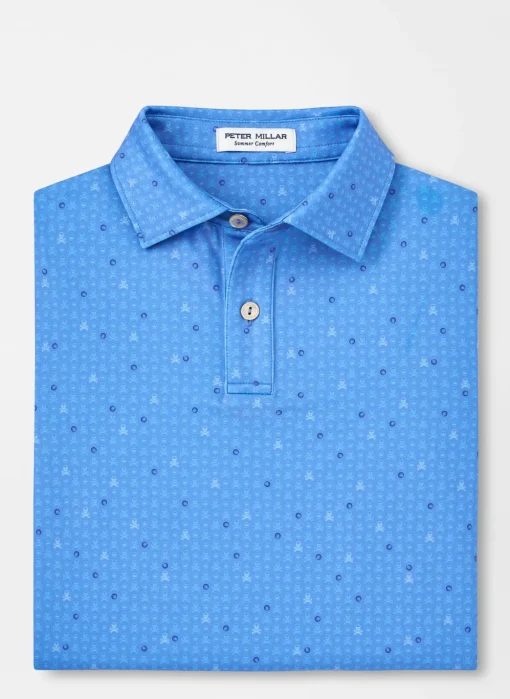 Skull In One Youth Performance Jersey Polo