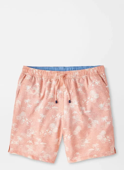 Thatched Hawaiian Swim Trunk